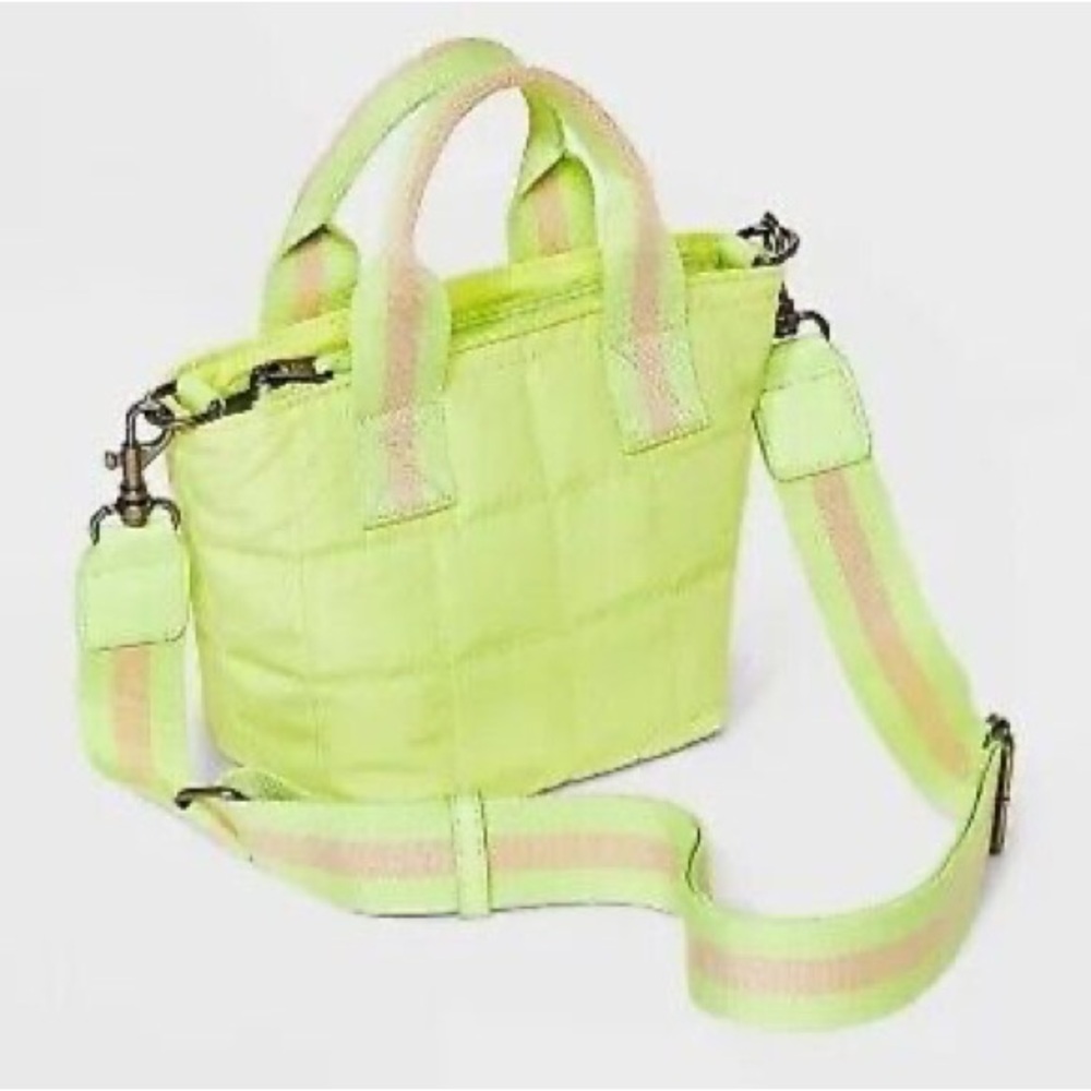 Target Neon Lemon Mini Tote Bag 🍋